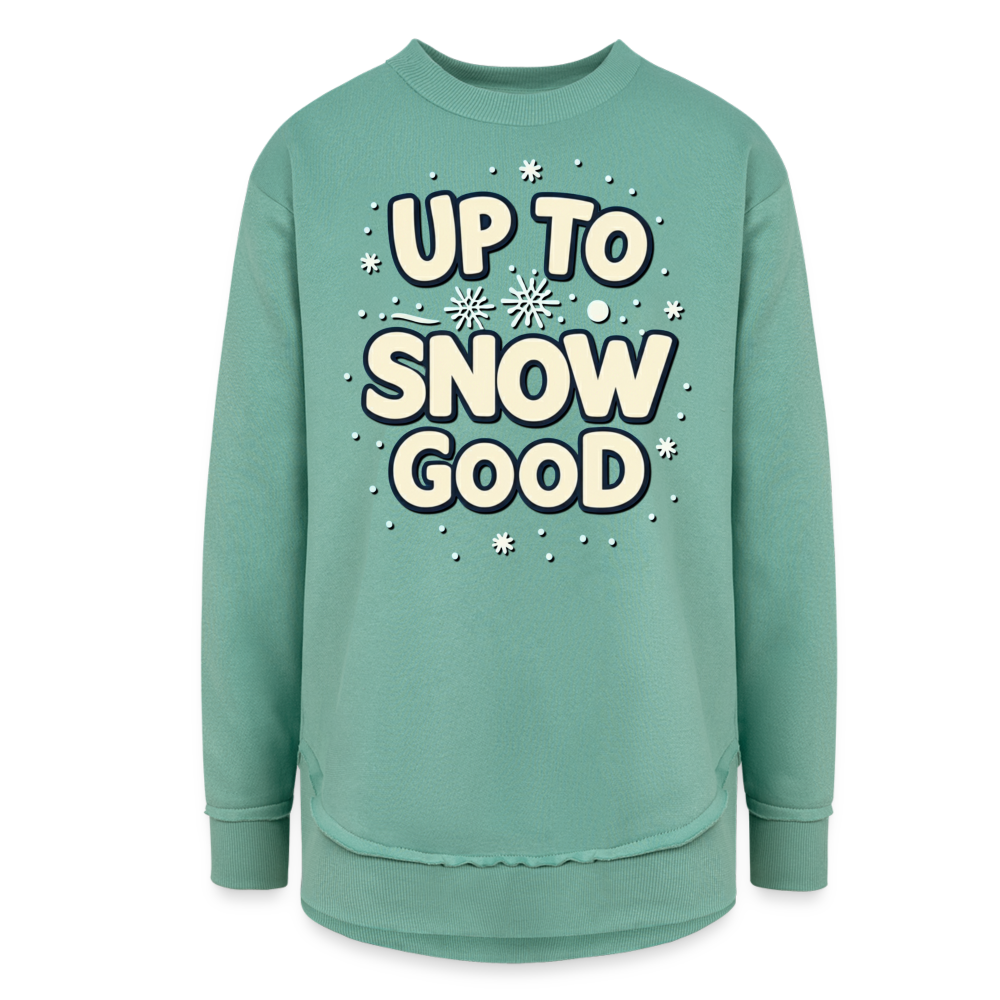 Snow Good Women's Tunic Fleece Sweatshirt - saltwater