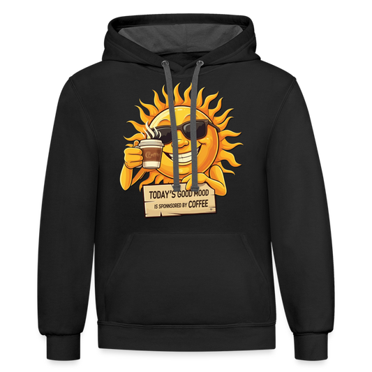 Sponsored by Coffee Hoodie - black/asphalt